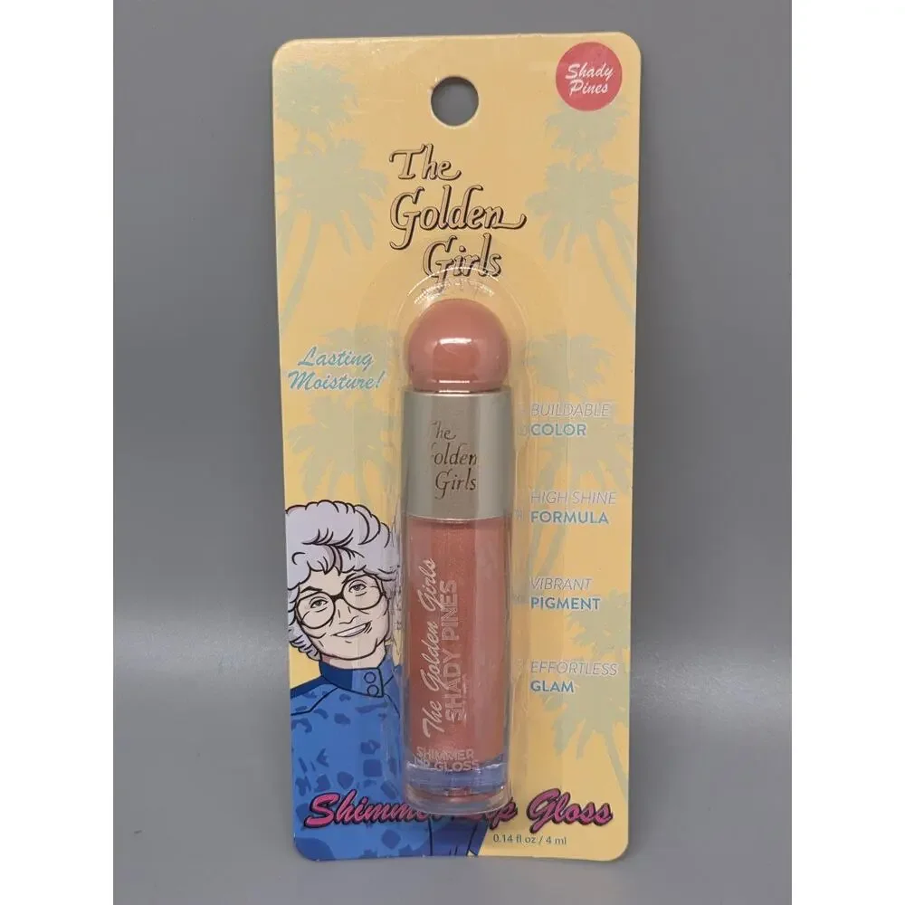 Golden Girls lip gloss collection features character-themed packaging (Set of 4)
